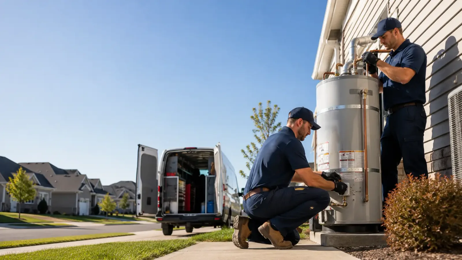 Water Heater Installation in New Leipzig, ND